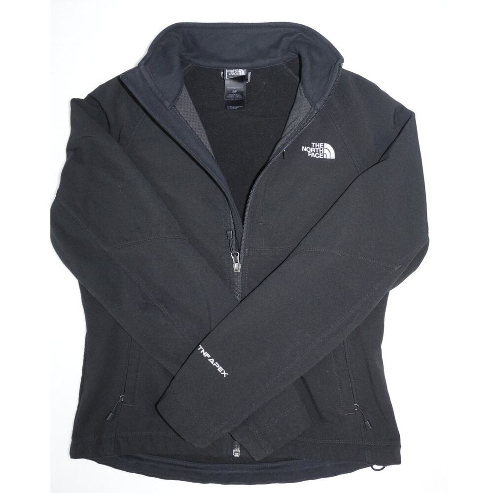 Women’s The North Face Apex Soft Shell Jacket Black Size S/P - Picture 2 of 8